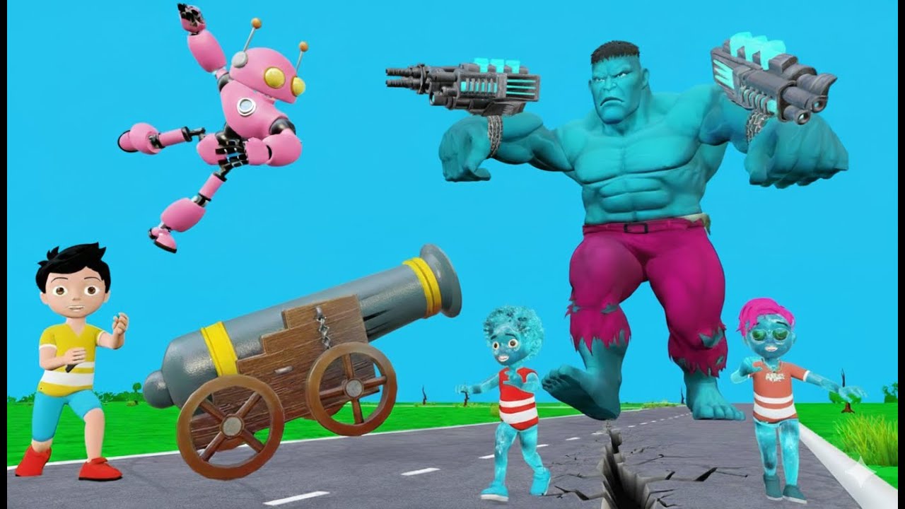 Ice Hulk Monster Cartoon Comedy Part 3 | Monster Wala Cartoon | Pagal Beta | Desi Comedy Video