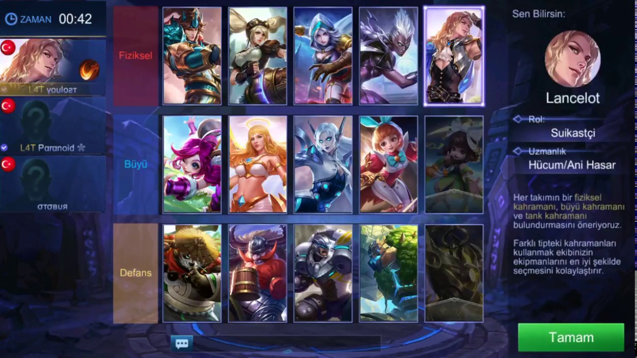 Hayatta Kalma Modu Aktif -  Eğlence Zamanı - Mobile Legends youlost