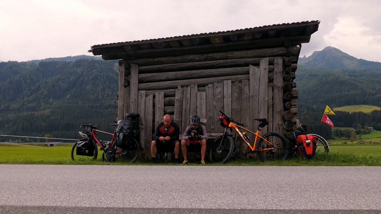Podróż rowerowa wzdłuż Dunaju i przez Wysokie Taury w Austrii