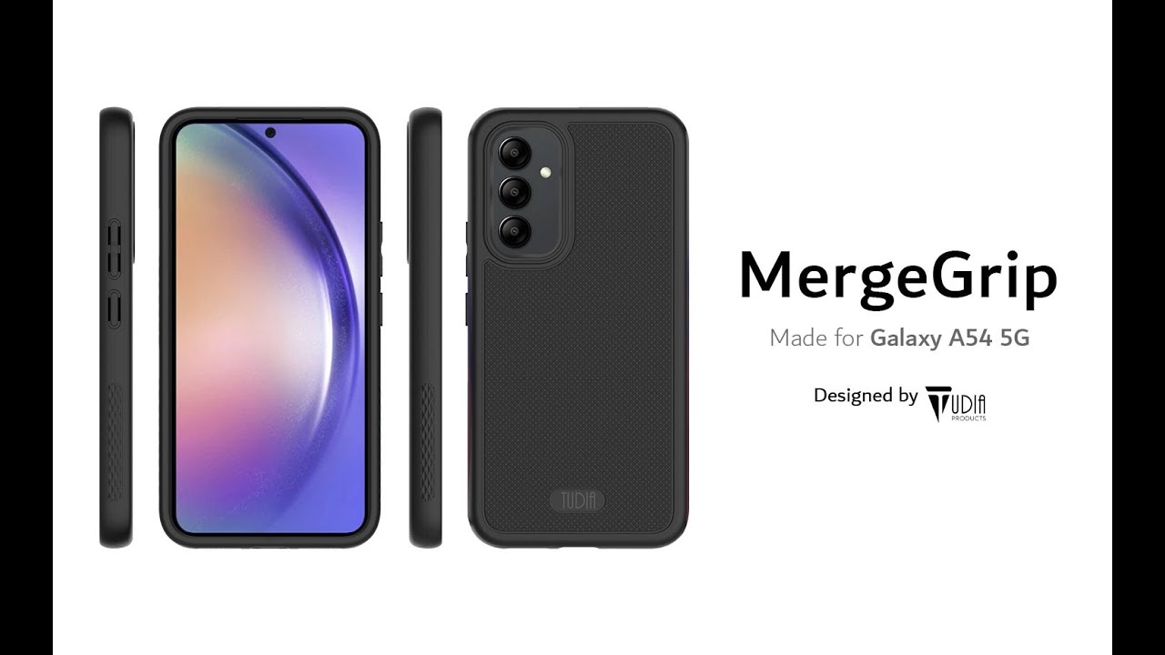 TUDIA MergeGrip Heavy-Duty Protective Phone Case for Samsung Galaxy A54 5G (2023)