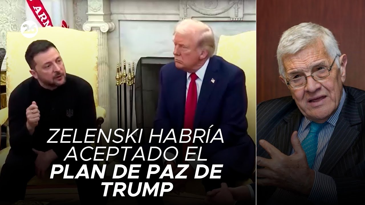 🚨 EUROPA | Zelenski habría aceptado el plan de paz de Trump: el análisis de Jorge Castro