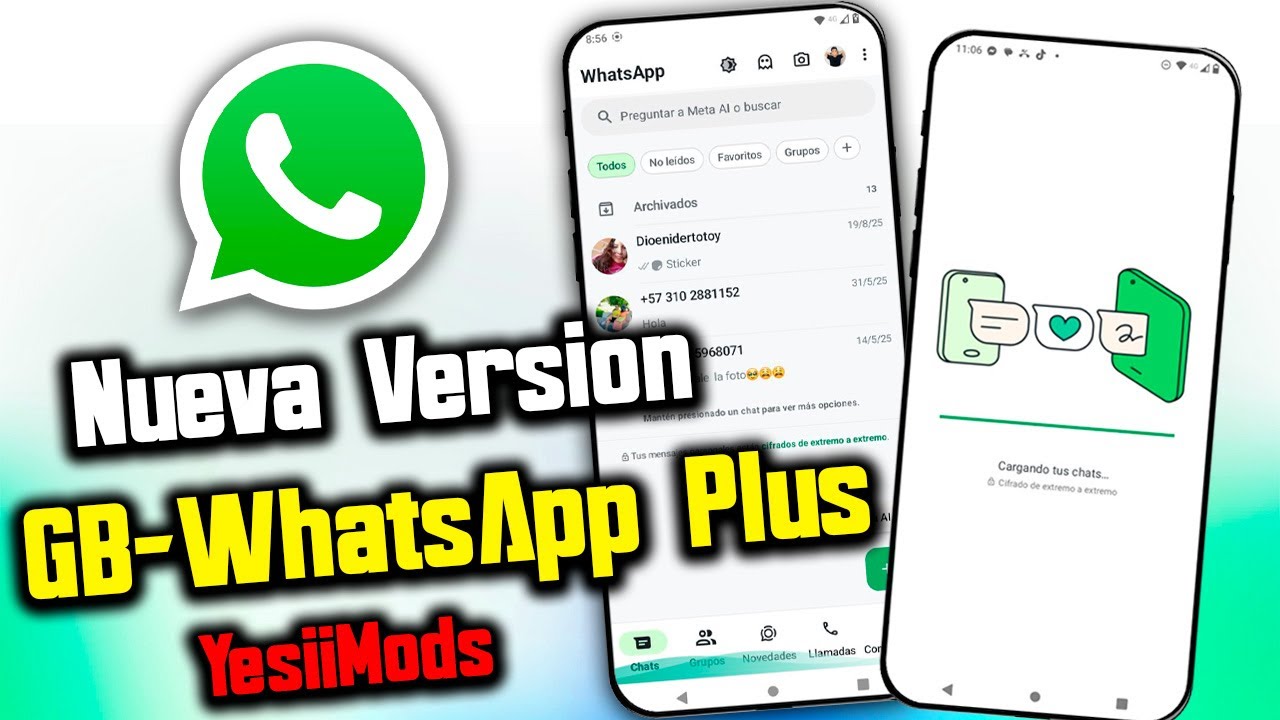 Nuevo GBWhatsApp Plus de YesiiMods ¡¡¡Como Vincular 2026!!!