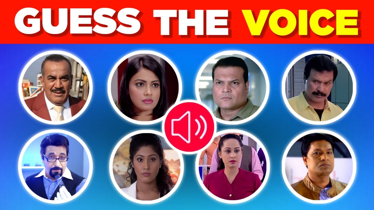 Guess The CID Actress By Voice ? 🔥 