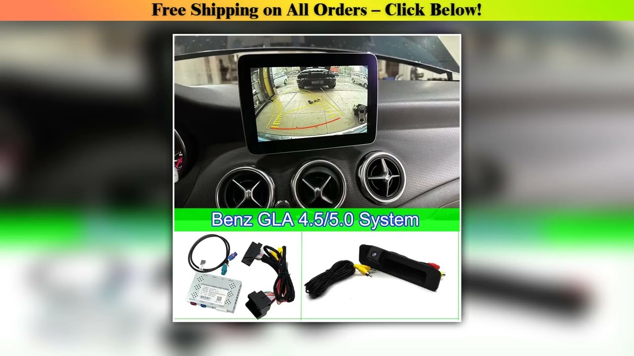 Reverse Camera Interface For Mercedes benz X156 GLA250 GLA200 GLA45 Original Screen Upgrade