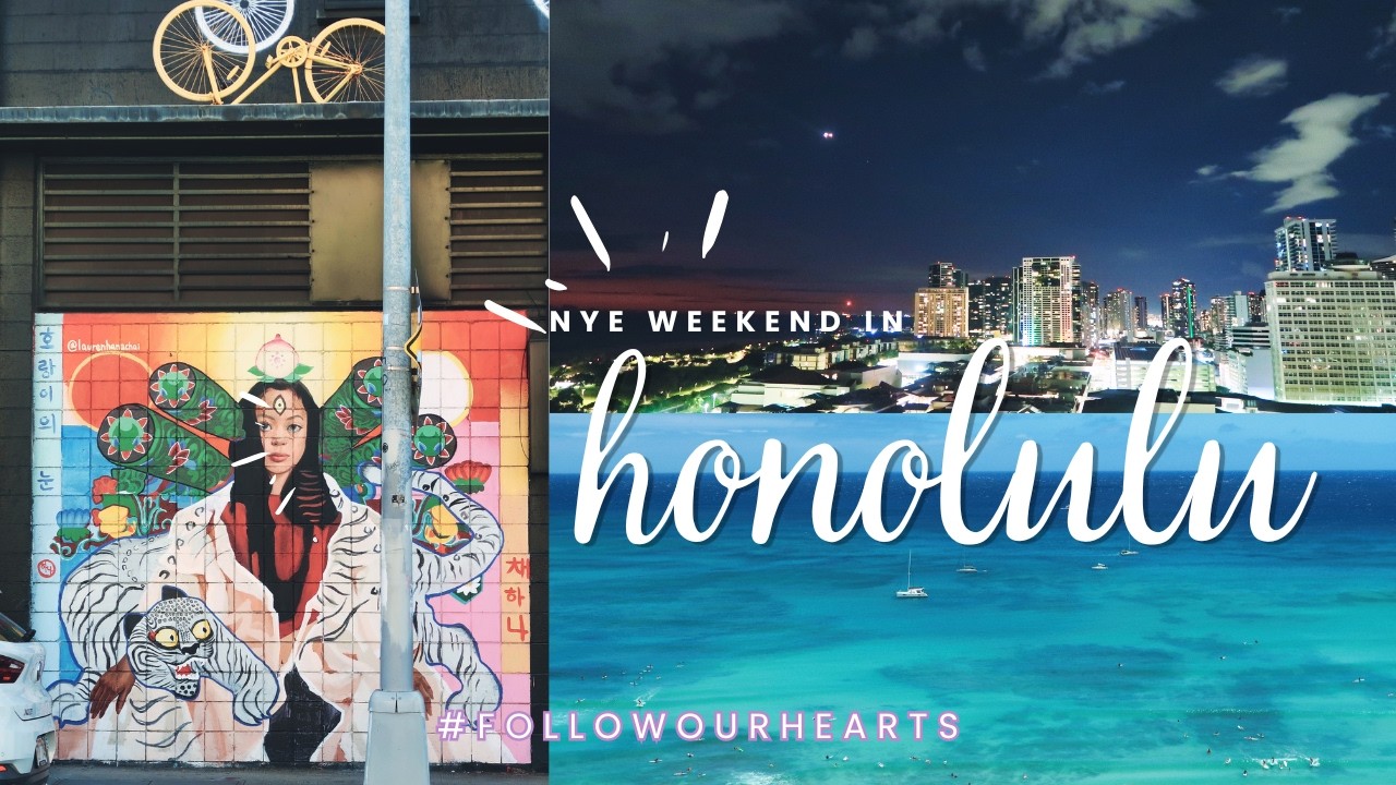 New Year’s in Honolulu 🌺✨ | Speakeasies, Street Art & Island Vibe