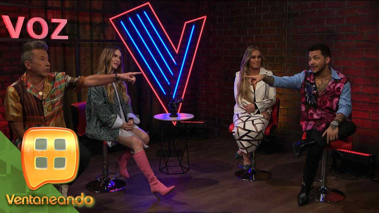 ¡Mónica Castañeda descubrió la gran química que existe entre los coaches de La Voz! | Ventaneando