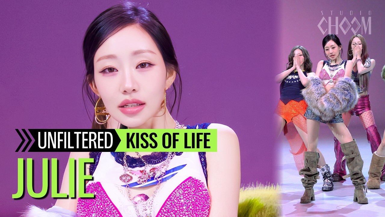 [UNFILTERED CAM] KISS OF LIFE JULIE(쥴리) 'Who is she' 4K | STUDIO CHOOM ORIGINAL