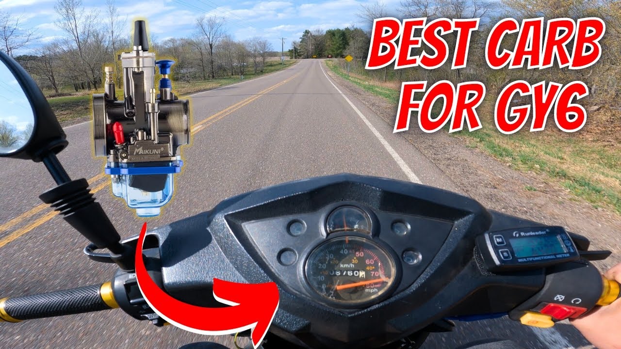 The carb you NEED for your GY6 scooter