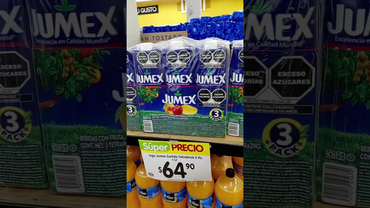 Comprando la despensa para la semana 