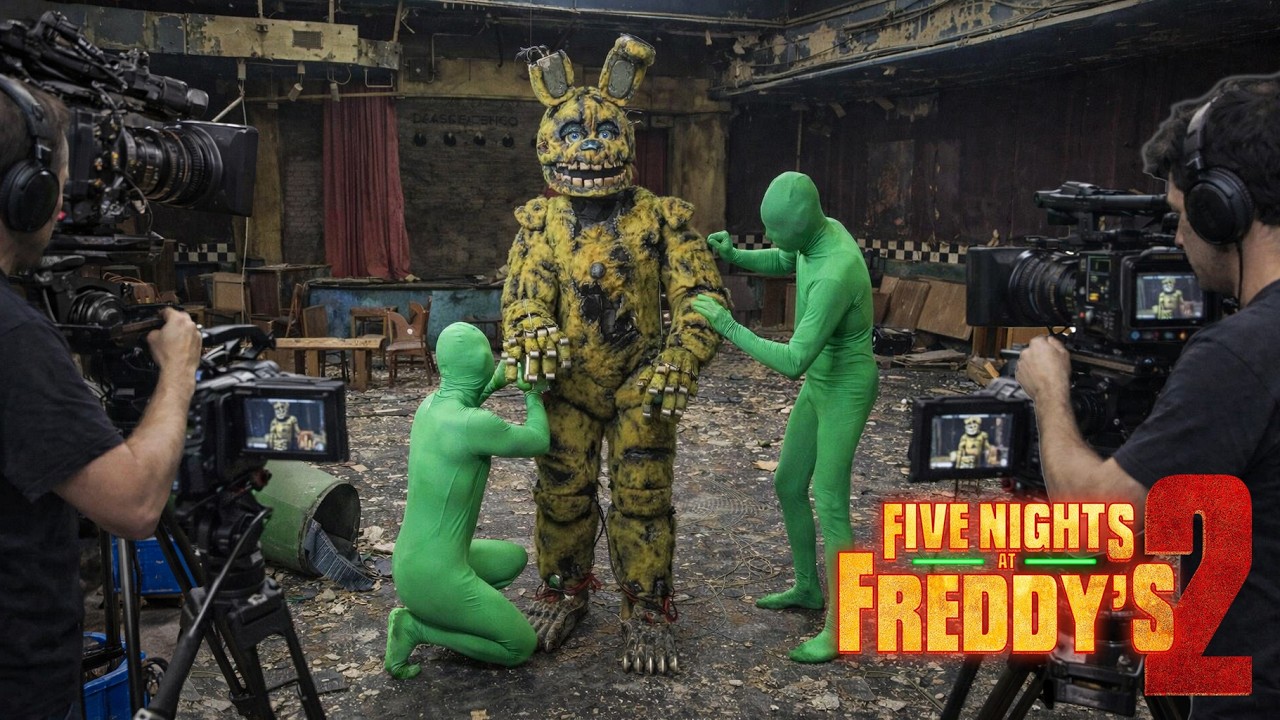 No Special Effects! Making of Five Nights at Freddy's 2 Movie