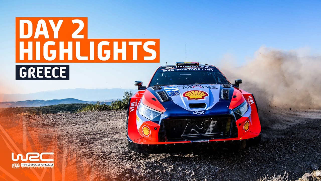 Day 2 Highlights | WRC EKO Acropolis Rally Greece 2024