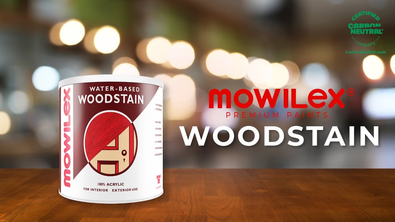 Cat pelapis kayu premium: Mowilex Woodstain