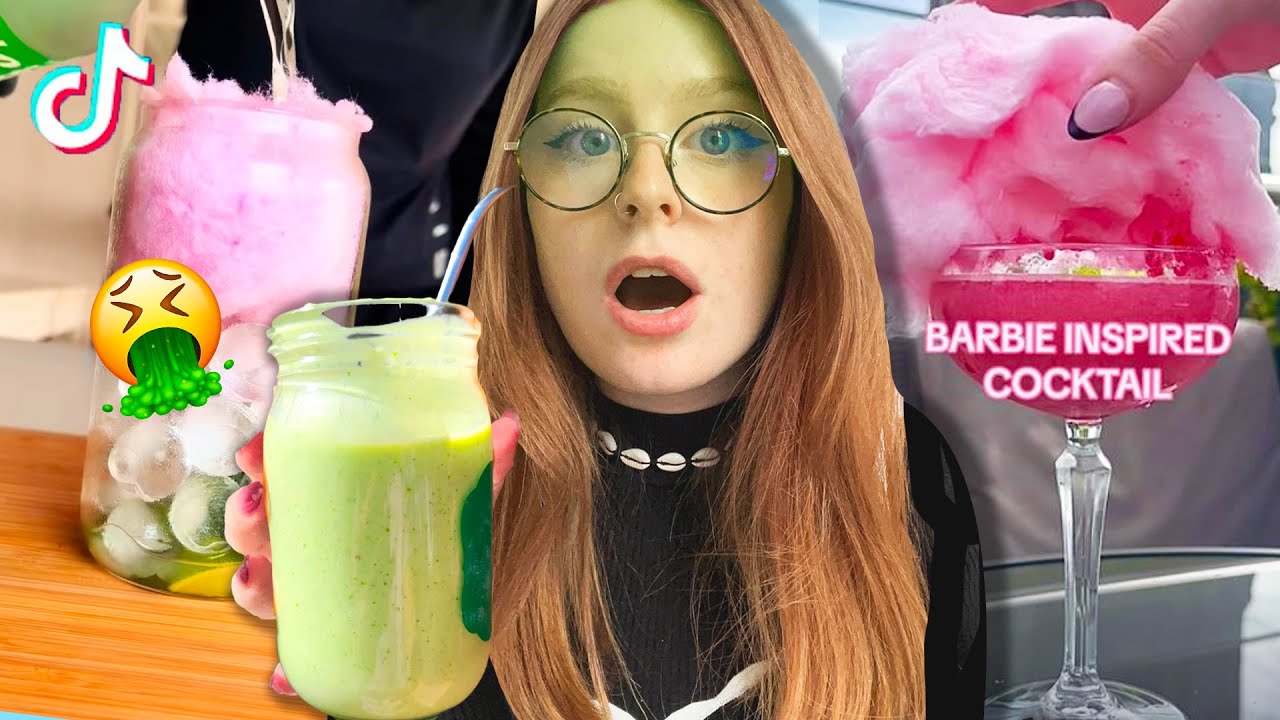 Je test les COCKTAILS trend de Tiktok pour l'été !