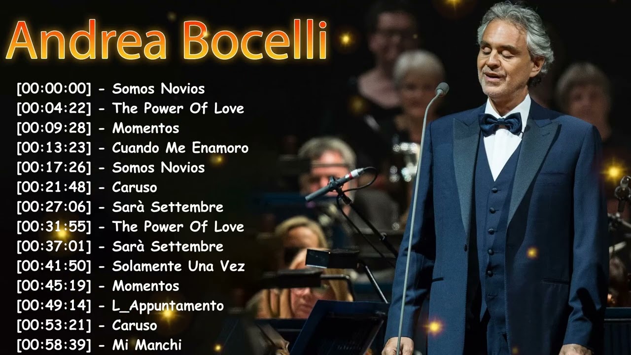Andrea Bocelli Timeless Classics 2026 &ndash; Best Opera and Crossover Songs Ever