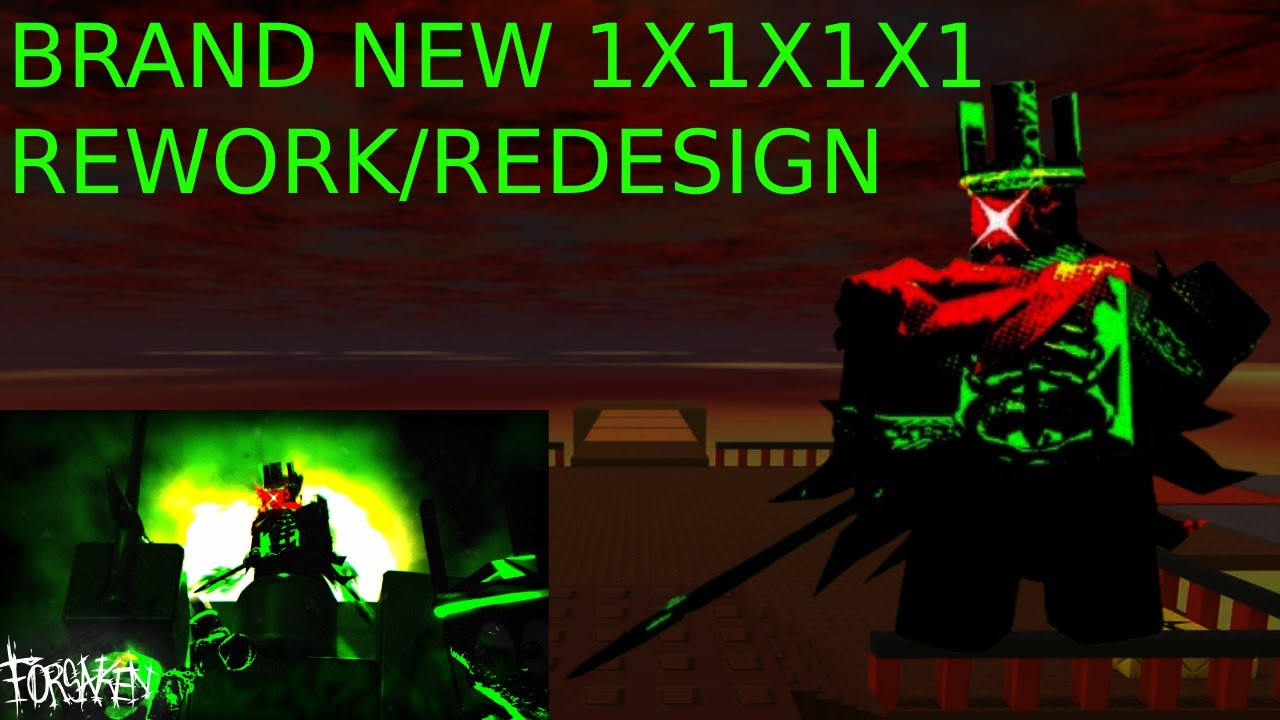 BRAND NEW 1X1X1X1 REWORK/REDESIGN - Roblox: Forsaken