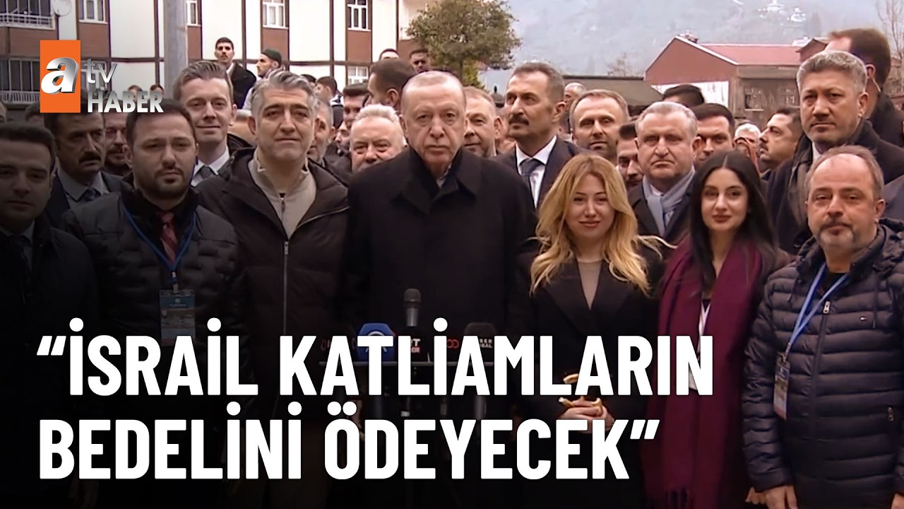 Cumhurbaşkanı Erdoğan, baba ocağı Güneysu'da açıklamalar yaptı - atv Haber 20 Mart 2026