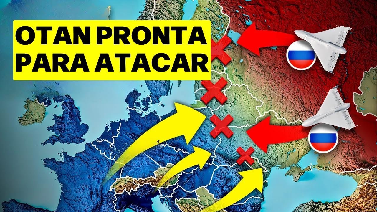 Guerra h&iacute;brida de Putin sai pela culatra e OTAN amea&ccedil;a atacar a R&uacute;ssia primeiro