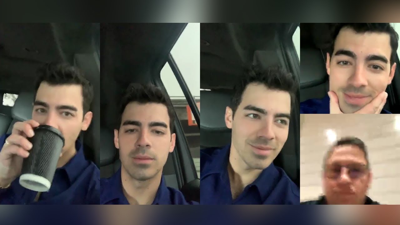 Joe Jonas live stream via instagram (1.26.20)