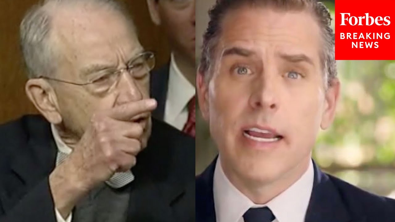 JUST IN: Grassley Demands Records Relating To Hunter Biden Firearm Incident, China Connections