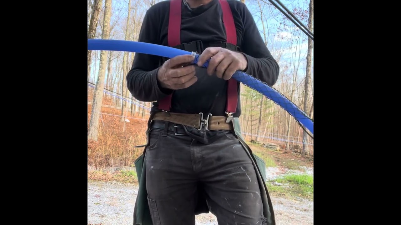 How to install a tension grip onto a maple mainline