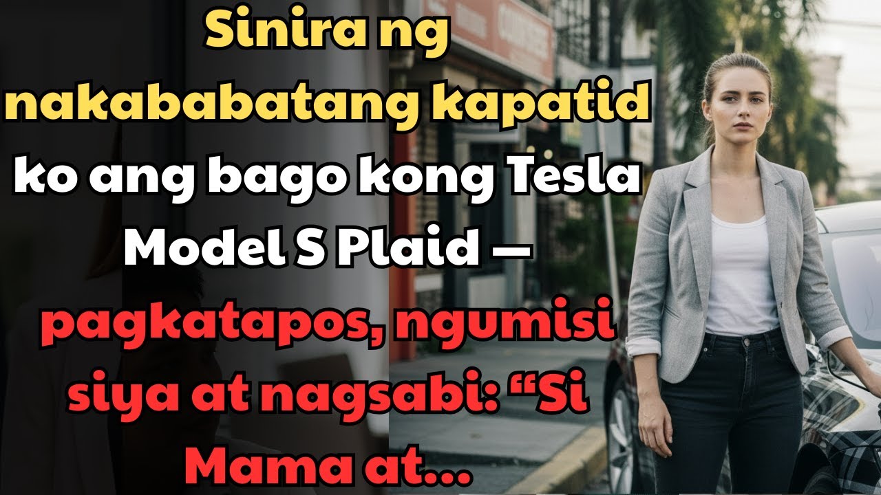 Sinira ng Nakababatang Kapatid Ko ang Tesla Model S Plaid Ko — Tapos Ngumisi at Nagsabi…