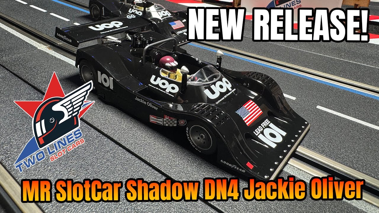 The new MR SlotCar Shadow DN4 Jackie Oliver Slot Car!
