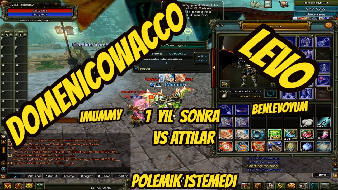 DomenicoWacco VS Levo 1 Yil sonra Tekrar VS atti DomenicoWacco Polemik Yapmayin Dedi