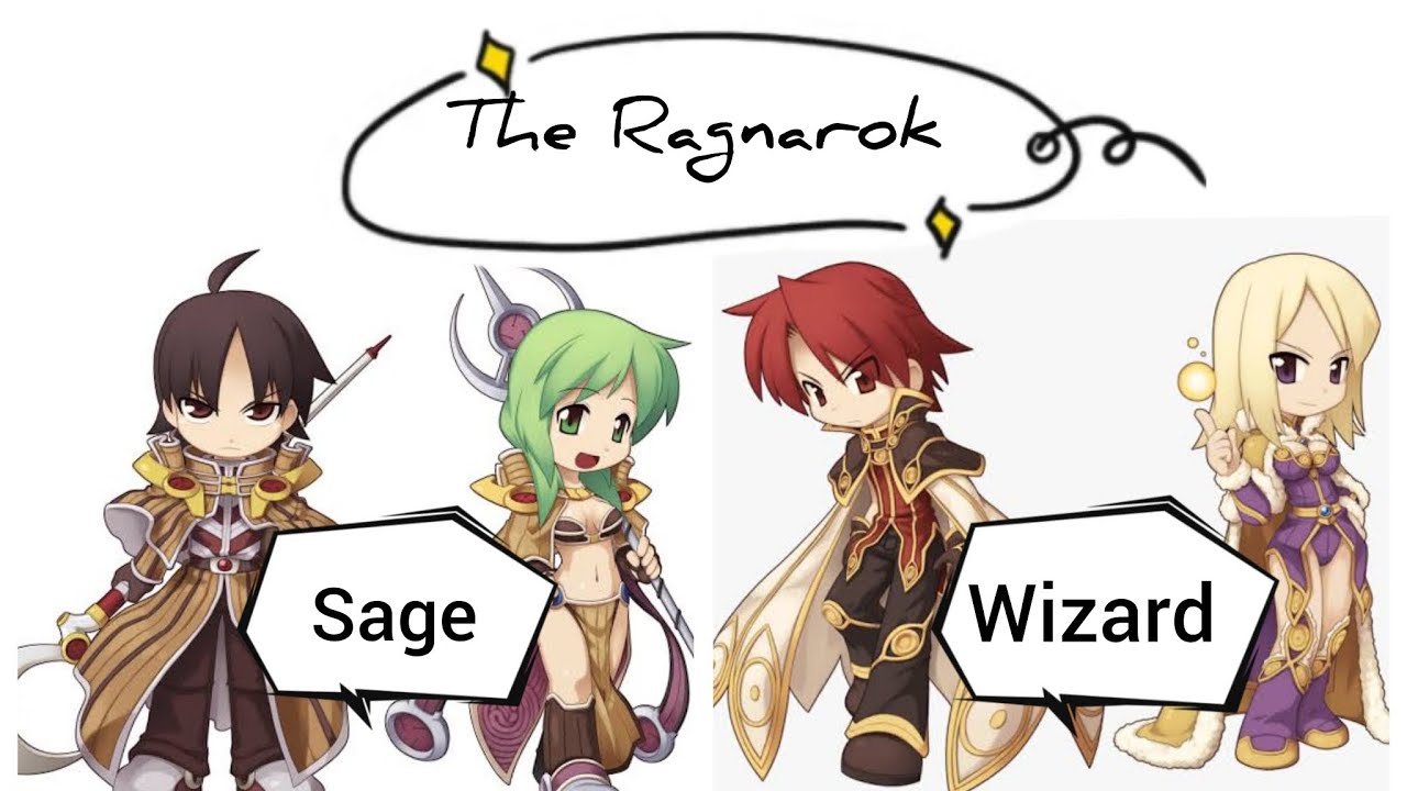 The Ragnarok : แนวทางอัพสกิลและสเตตัส ของWizard และ Sage