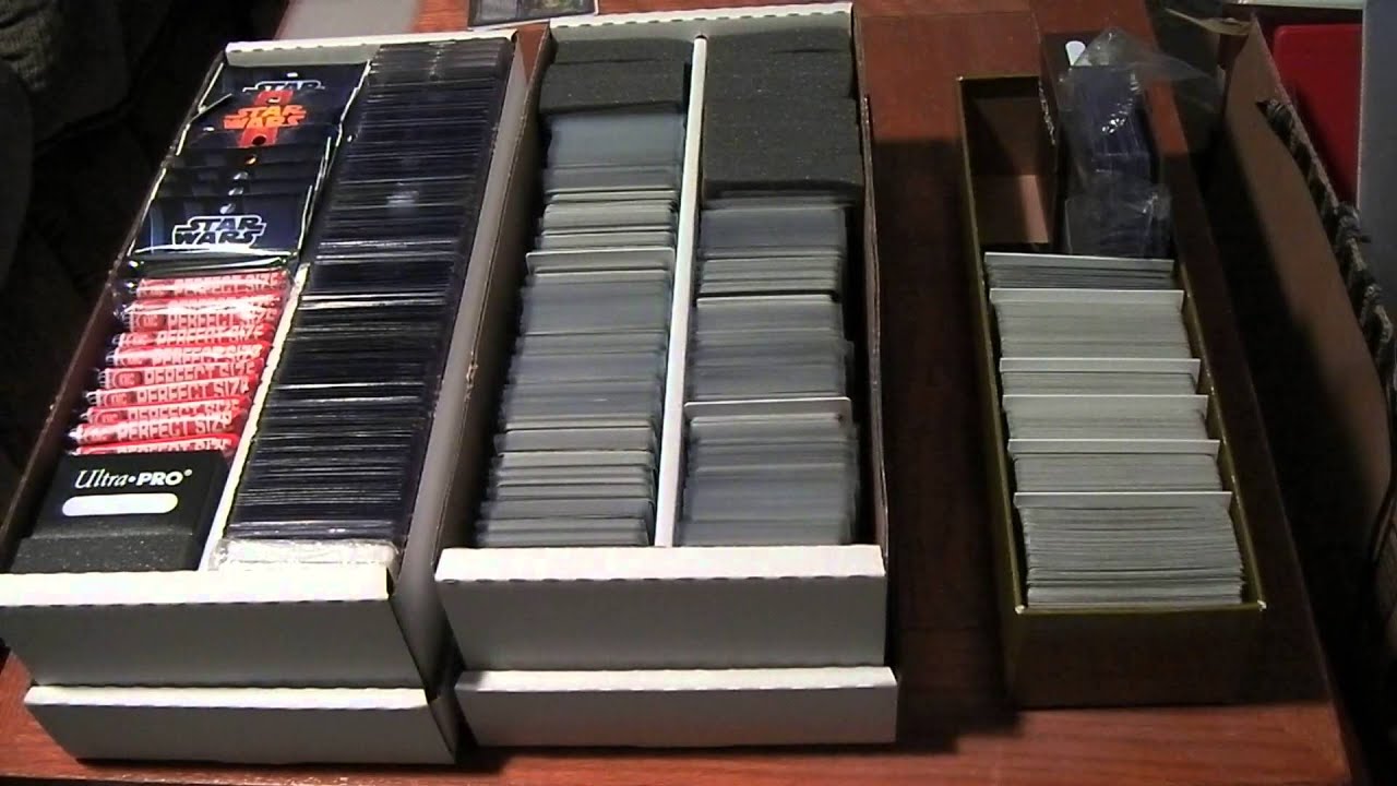 Product Review - BCW Shoe Card Storage Box, Trading Card Dividers, Monster Pads