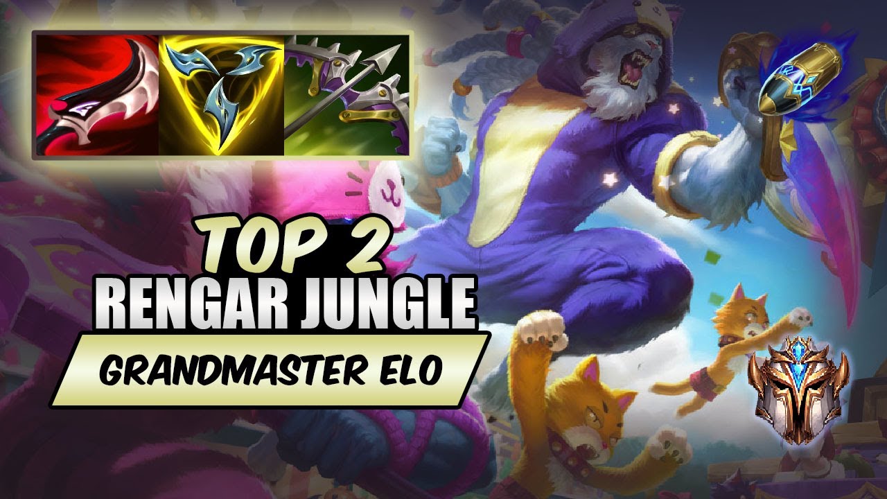 Wild Rift Rengar top 2 - S13 rank game + build