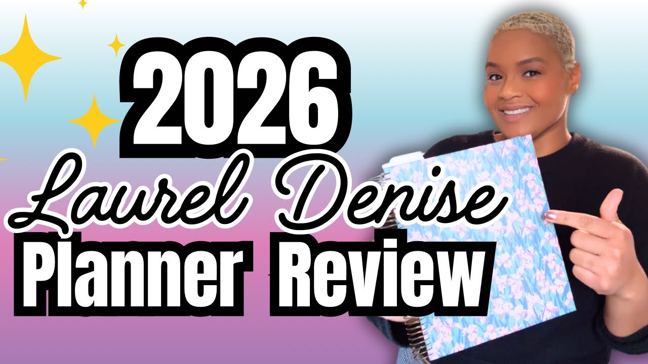 Обзор планировщика Laurel Denise 2026 года | Chloetry Plans