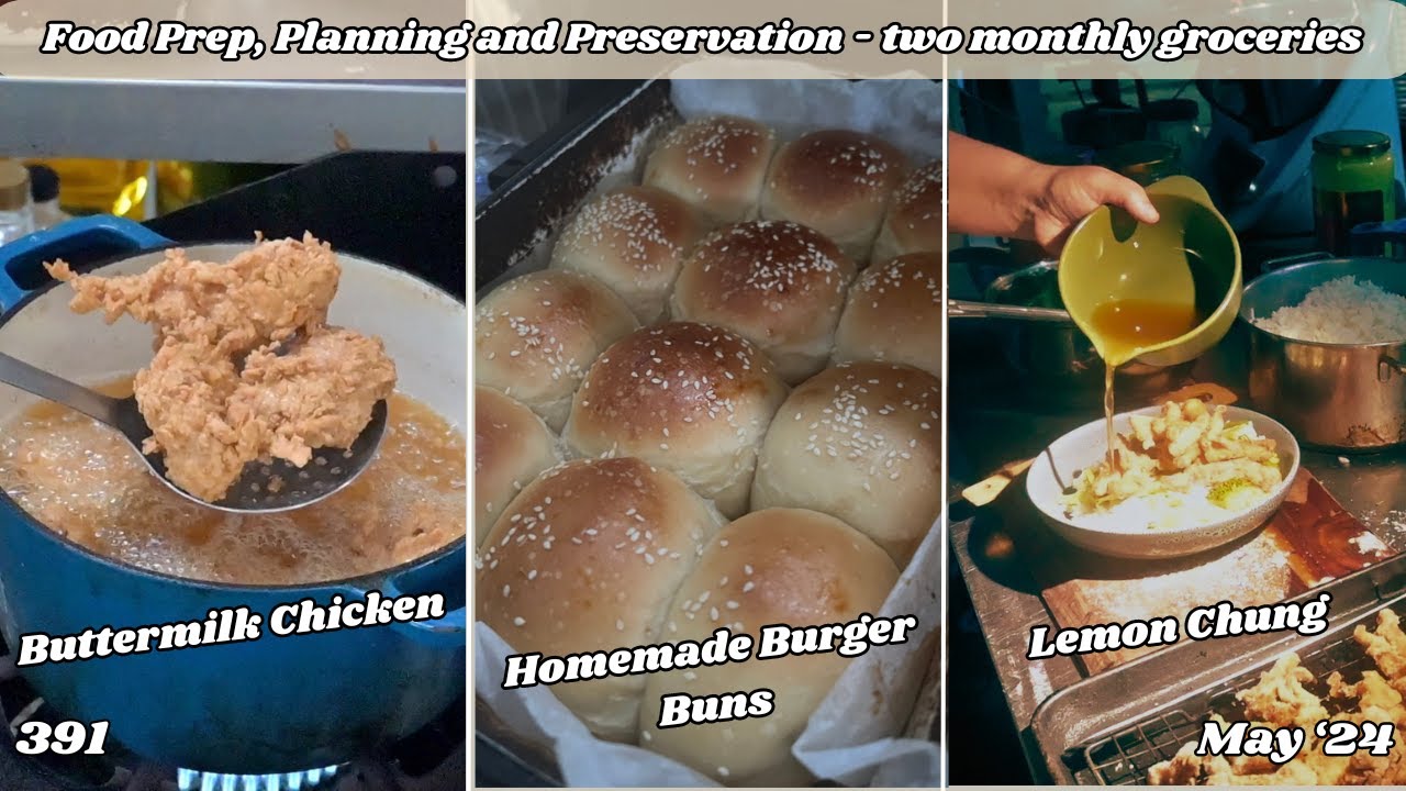 391 - DITL Off Grid Kitchen, from scratch, budget, large family, monthly grocery haul - Australia