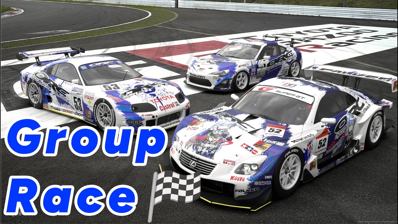 沿岸ヤッテミナイトGT7配信 グル4およびグル3レースヤる