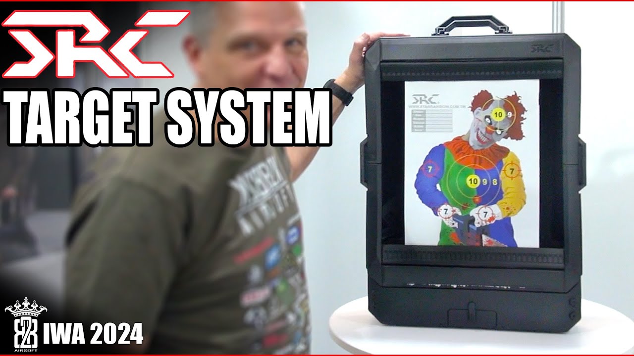 SRC Giga Target System - Big Airsoft Target Box - IWA 2024