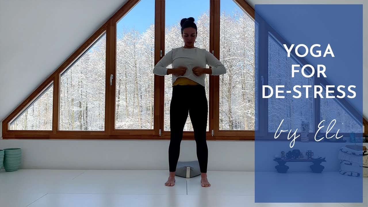 Ćwiczenie/Automasaż na stres | YOGA by Eli