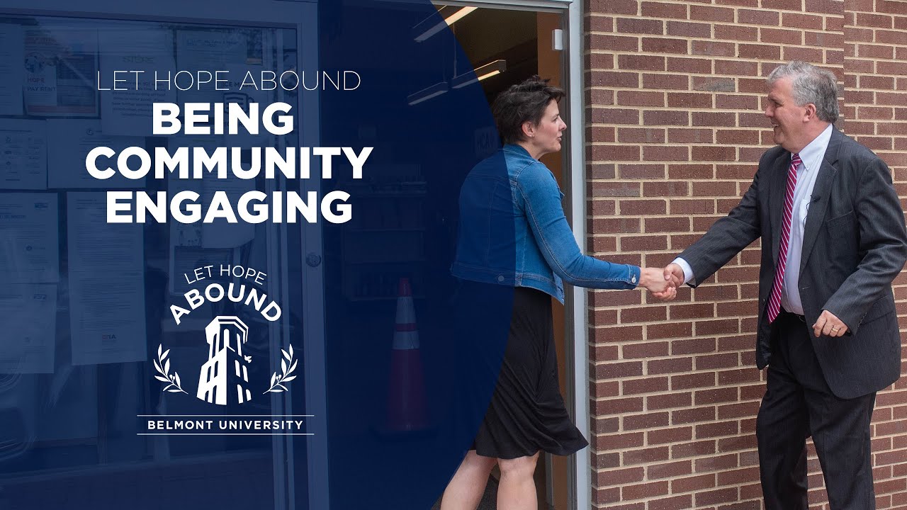 Let Hope Abound: Being Community Engaging