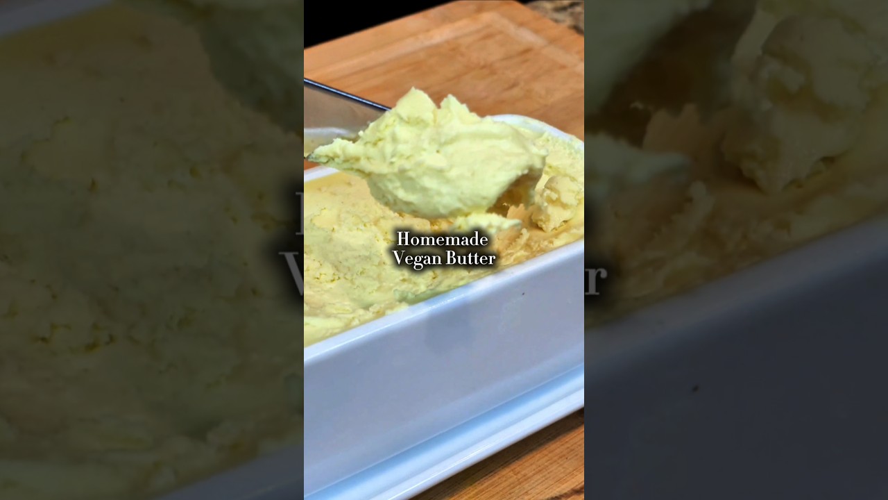 Я сделал свое собственное веганское масло