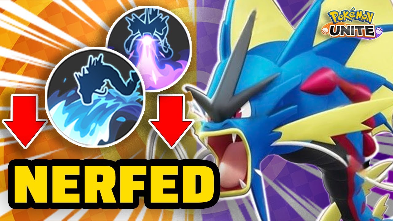 Mega Gyarados is still strong even after the Nerfs | Pokemon Unite Gameplay