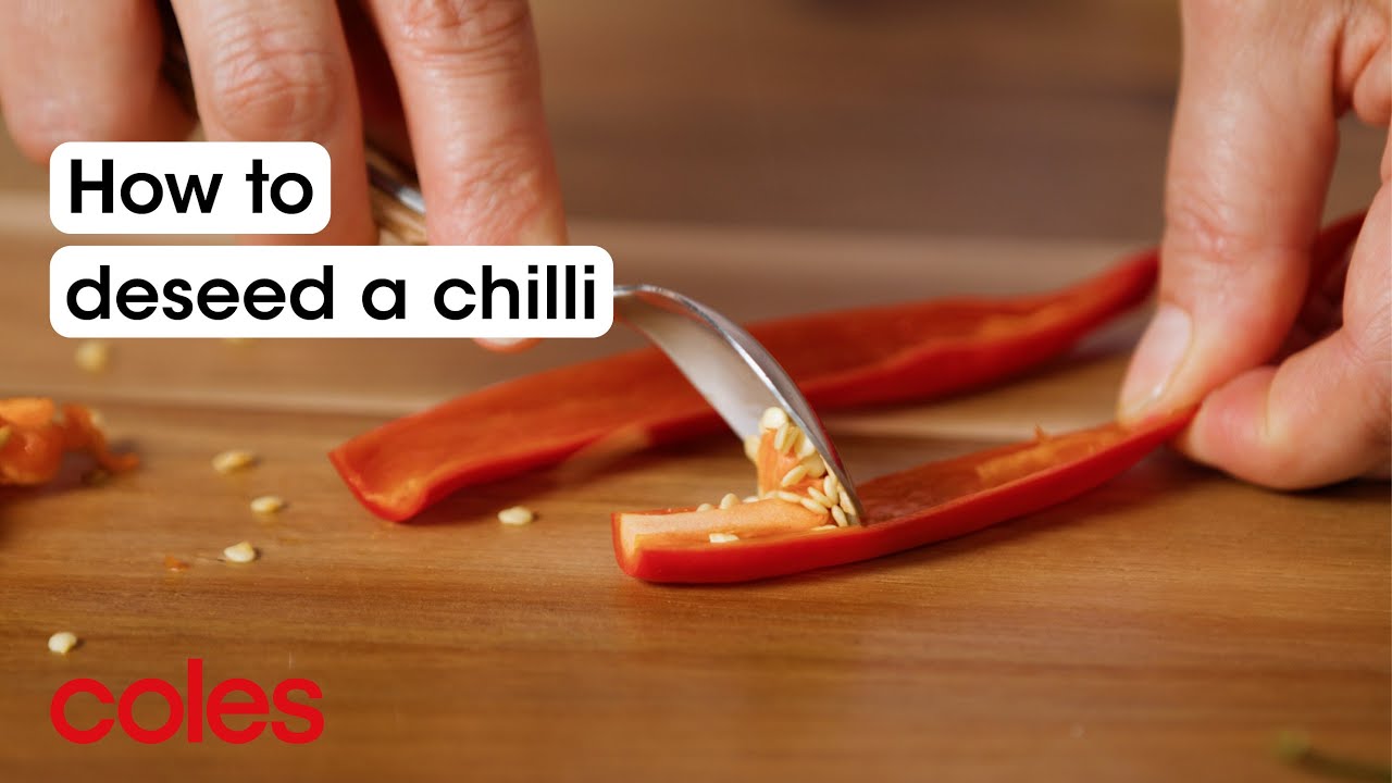 How to deseed a chilli | Back to Basics | Coles