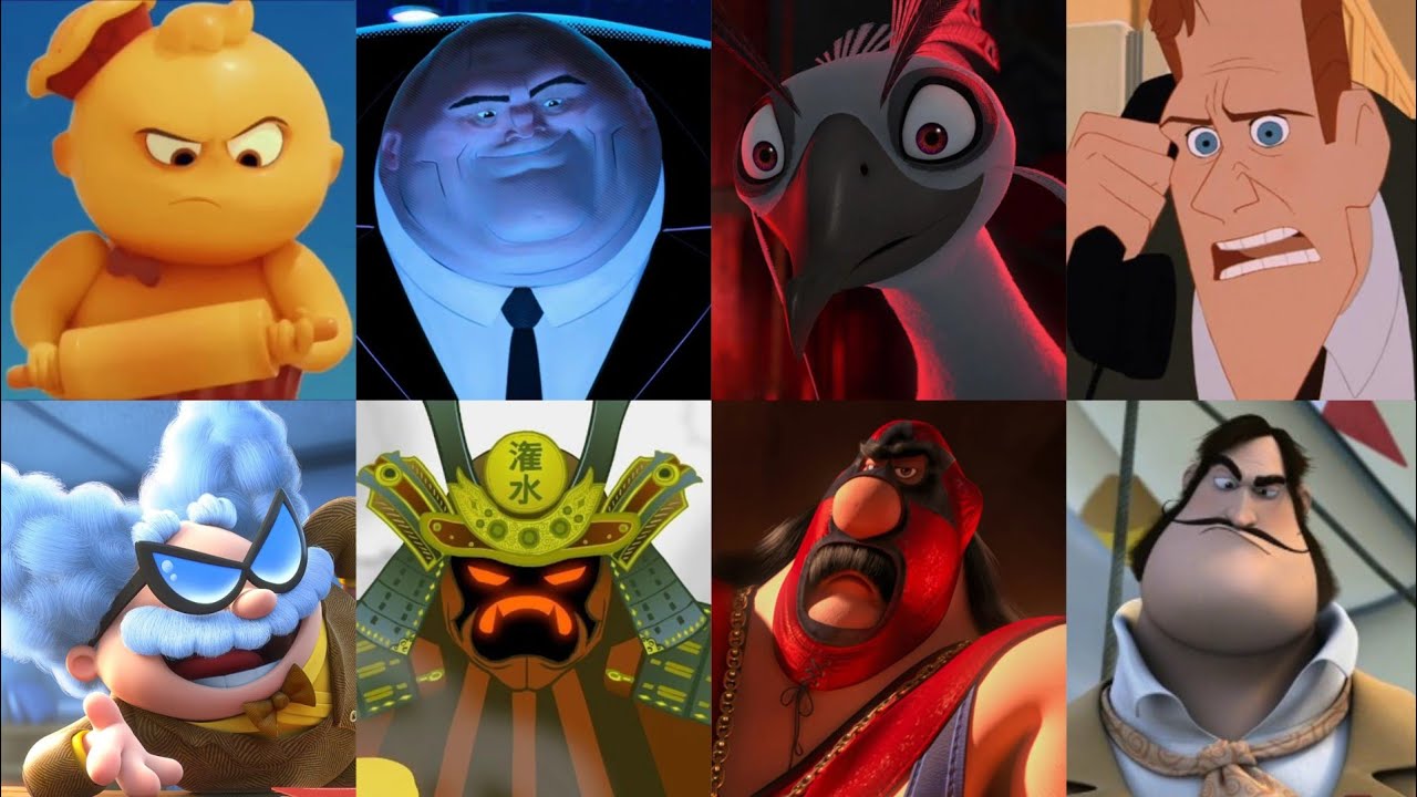 Defeats of my Favorite Animated Non Disney Movie Villains Part 3