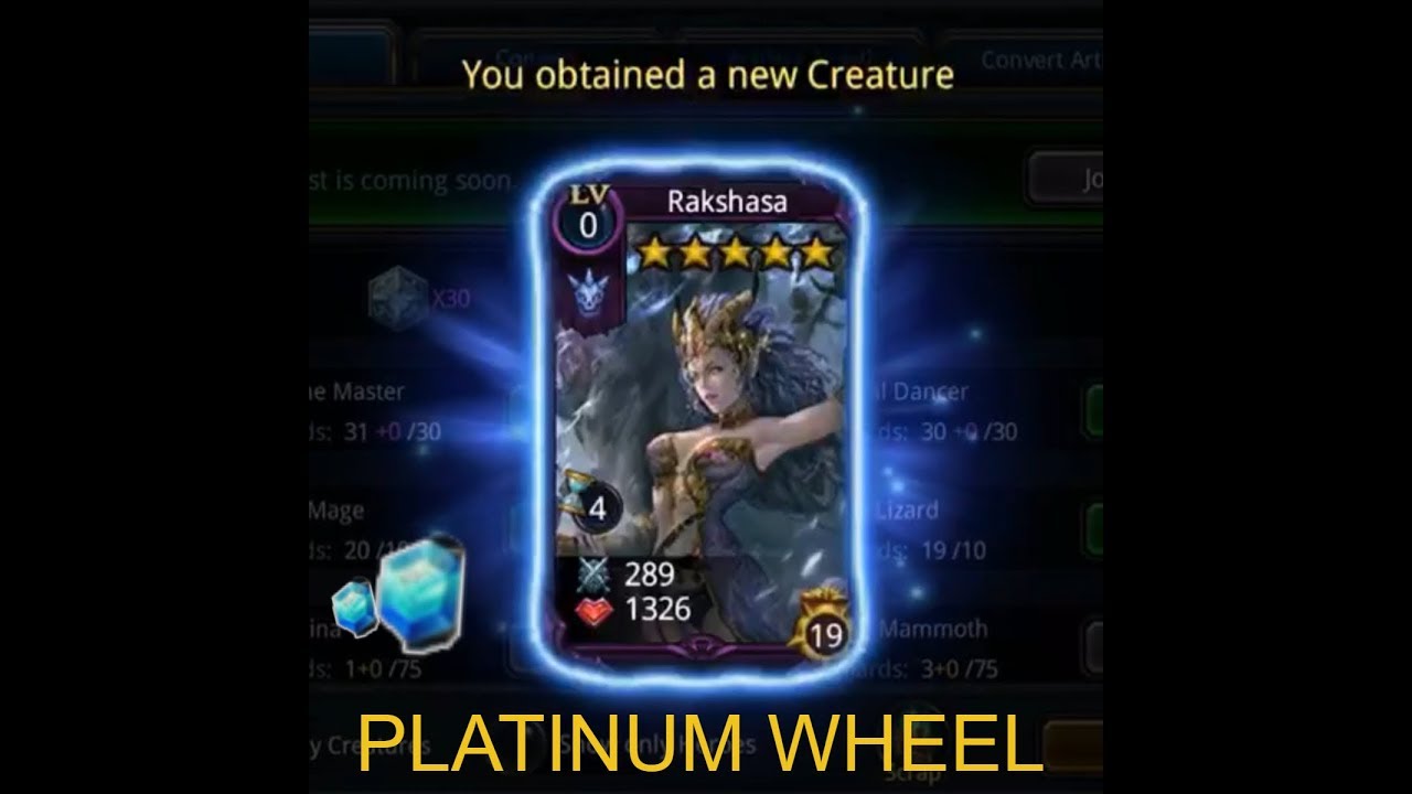 Deck Heroes: PLATINUM WHEEL + RAKSHASA!