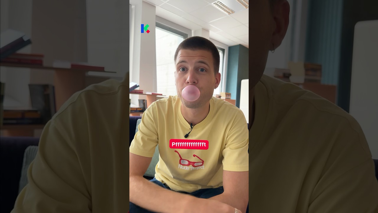 In kauwgom zitten kleine deeltjes plastic 🍬 #karrewiet