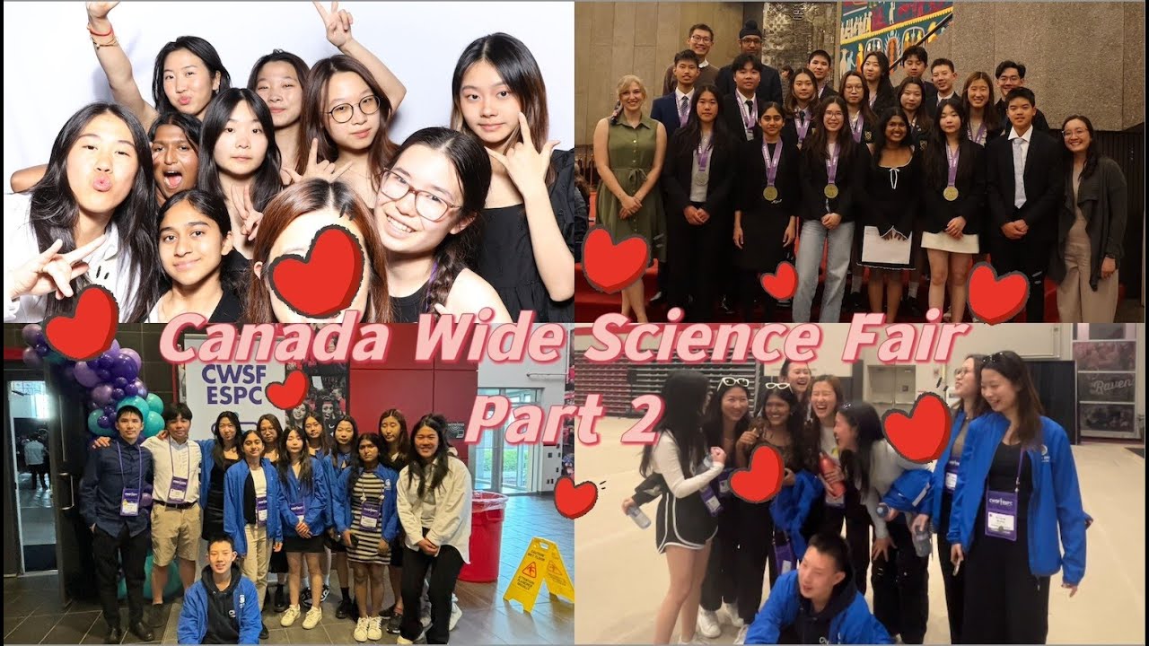 CANADA-WIDE SCIENCE FAIR VLOG - PART 2: always a classic