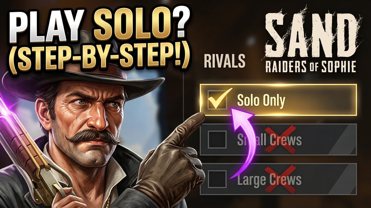 How to PLAY SOLO in Sand Raiders of Sophie (Step by Step)
