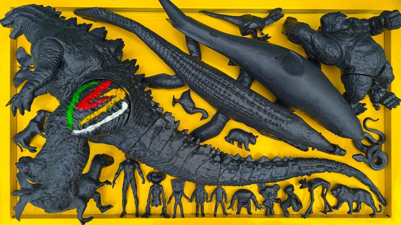 Dinosaurus Jurassic World Dominion: T-rex/ Brachiosaurus/ Skibidi/ Spider-Man/ KingKong/ KingGidorah