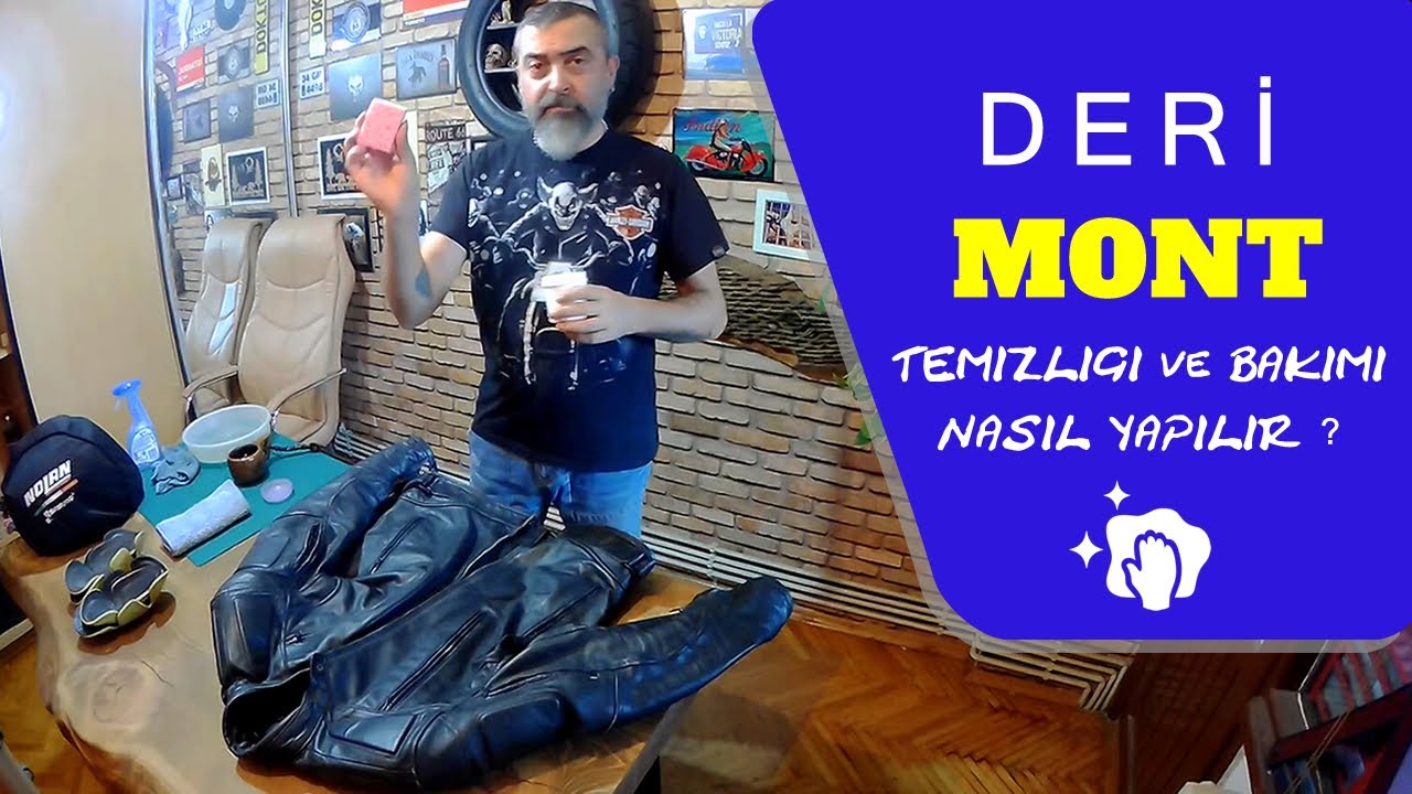 Deri Motosiklet Montu Temizliği ve Bakımı Nasıl Yapılır