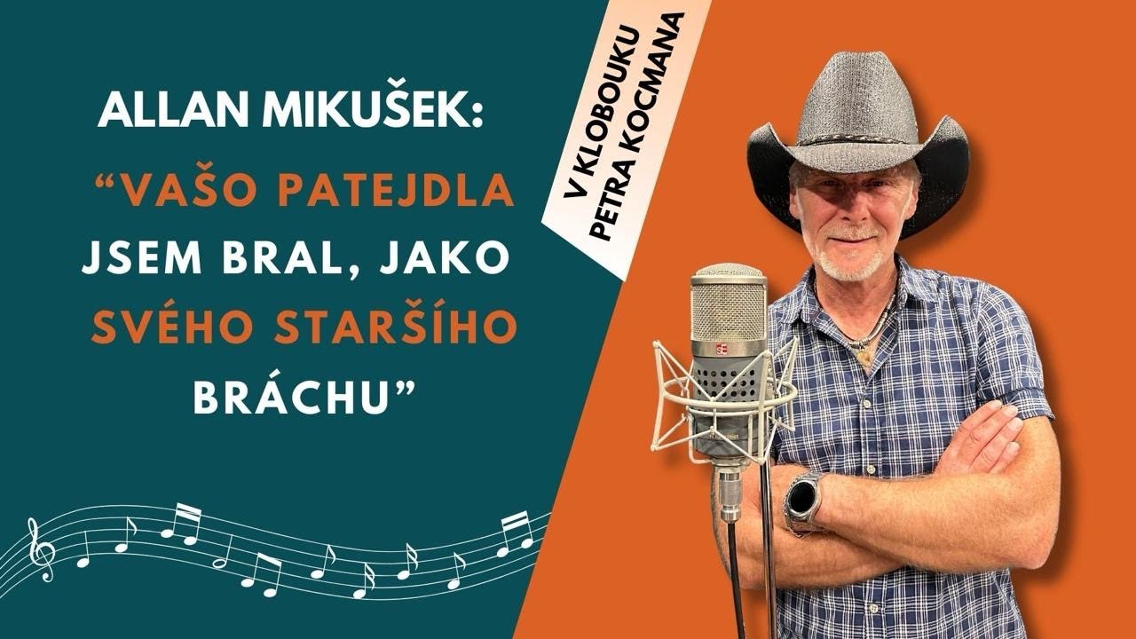 Musicast V klobouku Petra Kocmana s největší hvězdou slovenské country Allanem Mikuškem