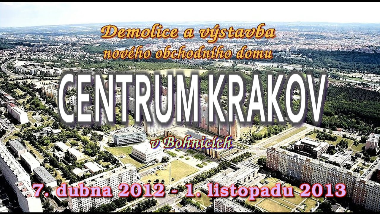 OC Krakov - uk&aacute;zka rekonstrukce