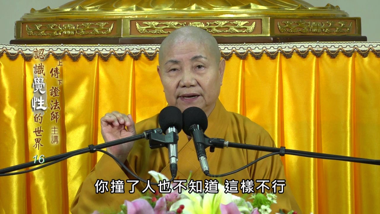 認識覺性的世界 16  傳證法師主講