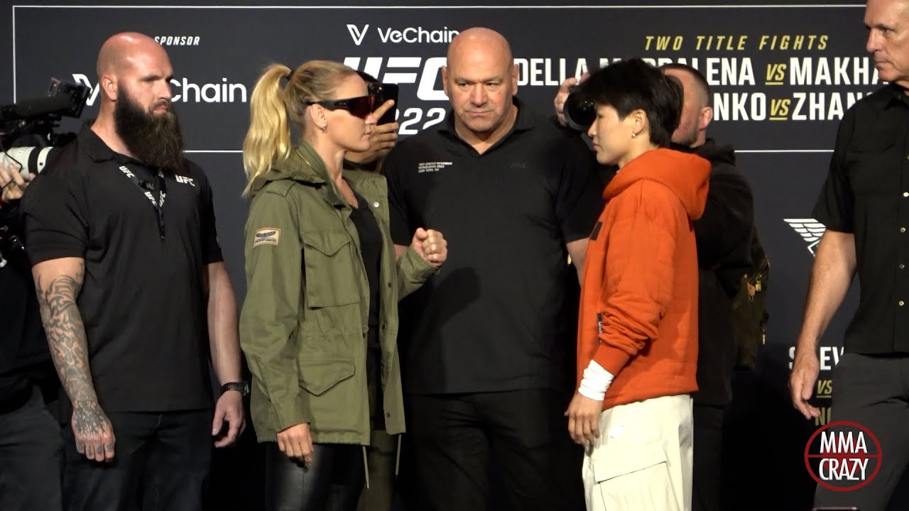 Valentina Shevchenko & Zhang Weili FACE OFF for UFC 322